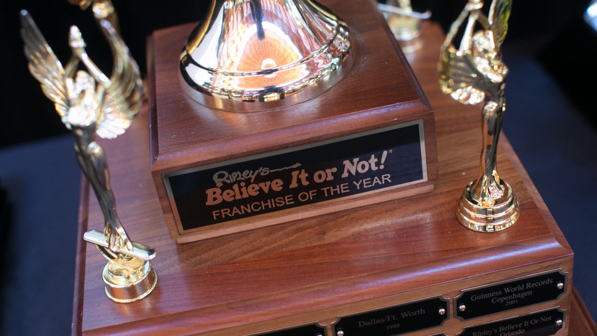 Ripley's Believe It or Not! Cavendish Beach Wins Franchise of the Year