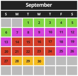 MCB Calendar Sept 2026
