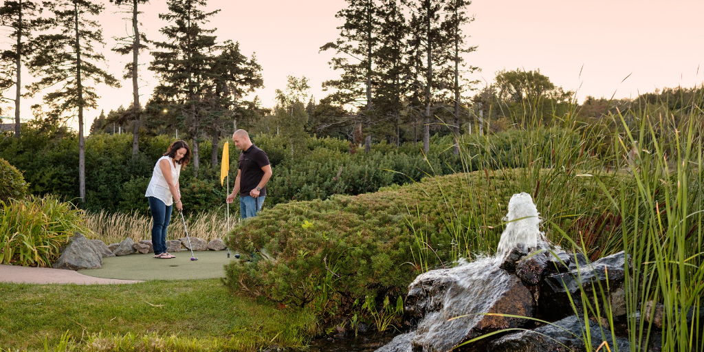 Island Mini-golf - 4 Player Games
