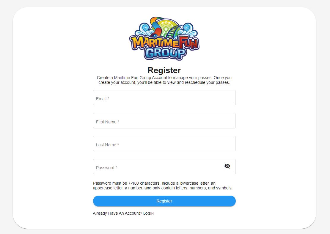 Register an Account