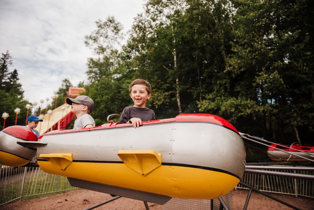 Kiddie Airplanes Attraction