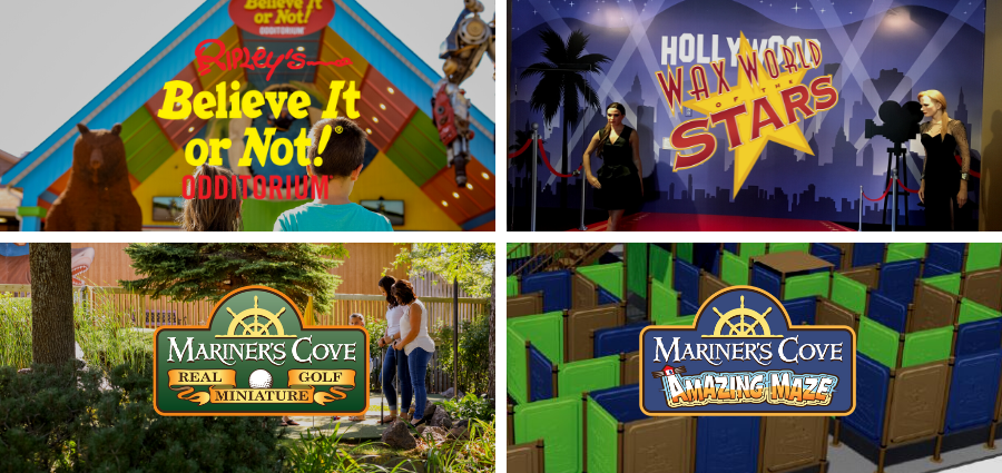 Mariner's Cove Boardwalk Attractions